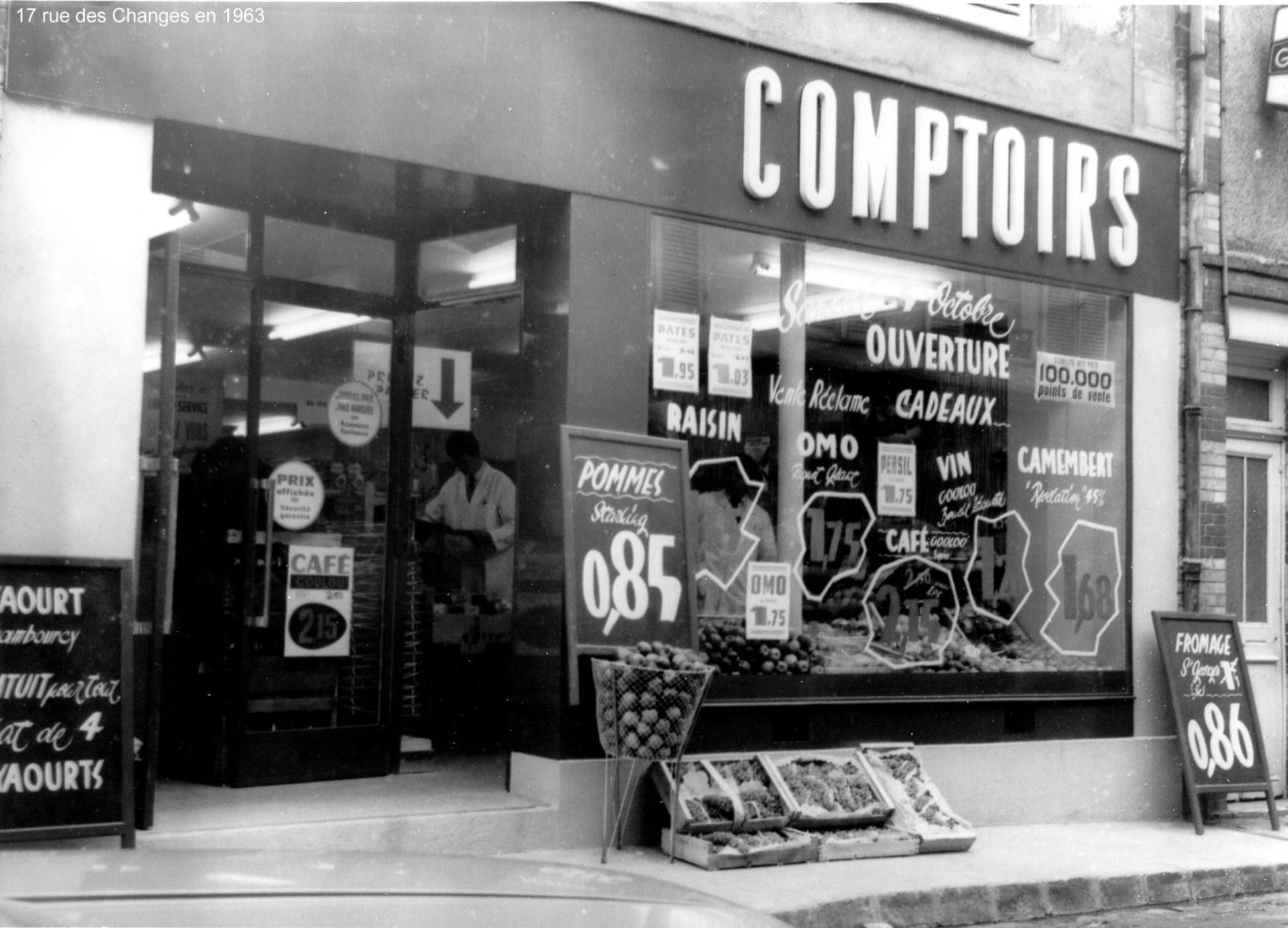17 rue des changes 28160 Brou - Comptoirs en 1961