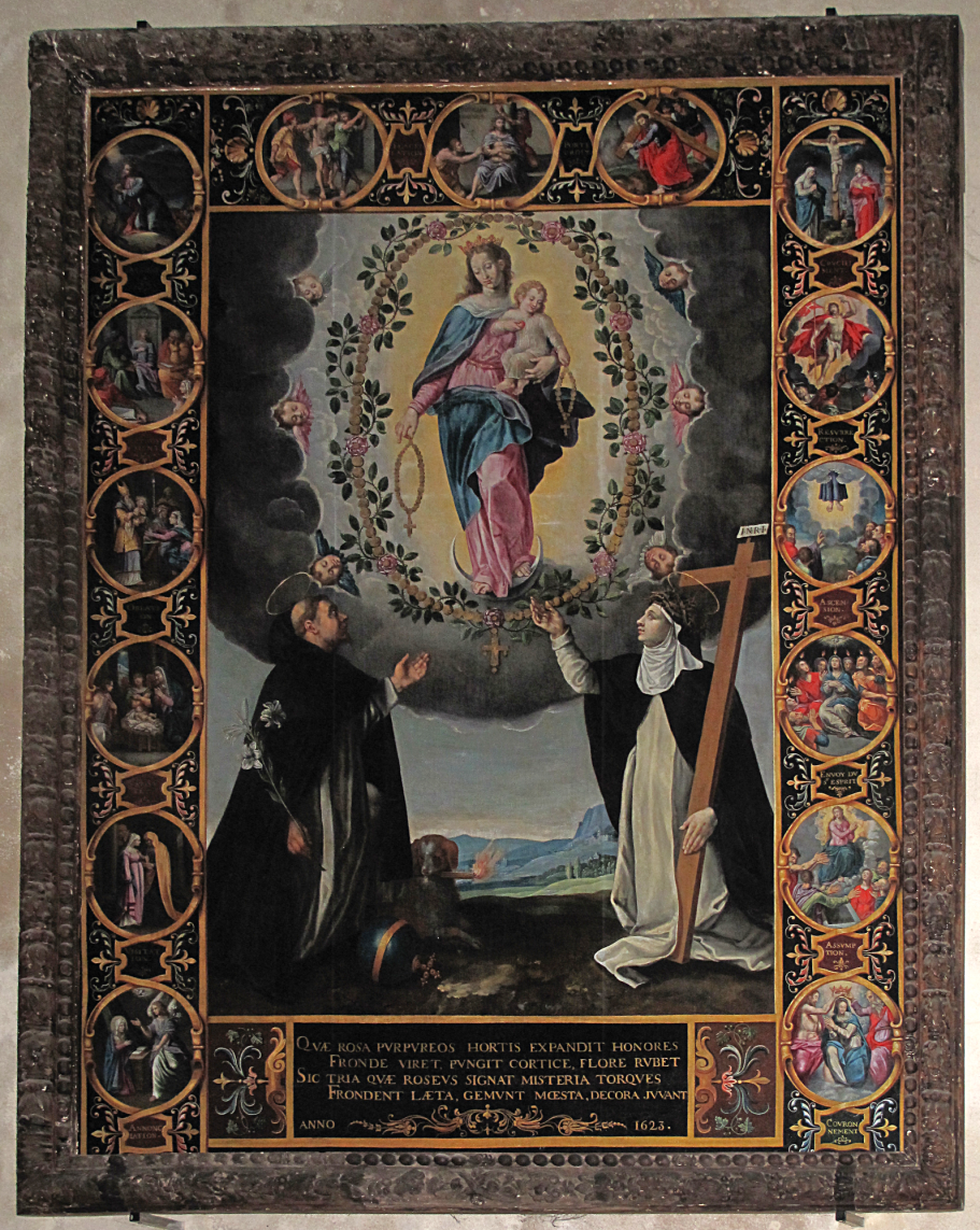 L'Institution du Rosaire Toile : L'Institution du Rosaire