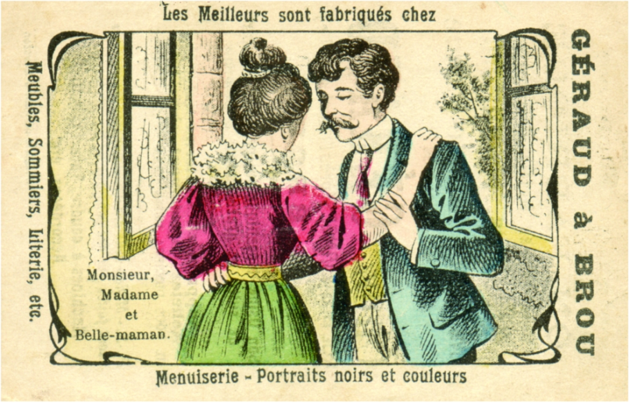 Publicité Géraud - 1911 Publicité Géraud - 1911