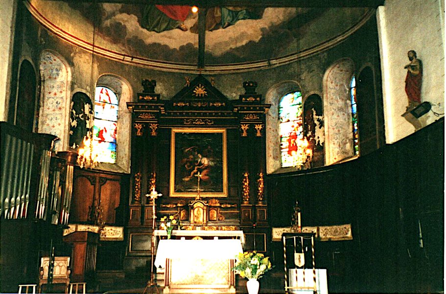 Coeur de l'église Saint-Lubin