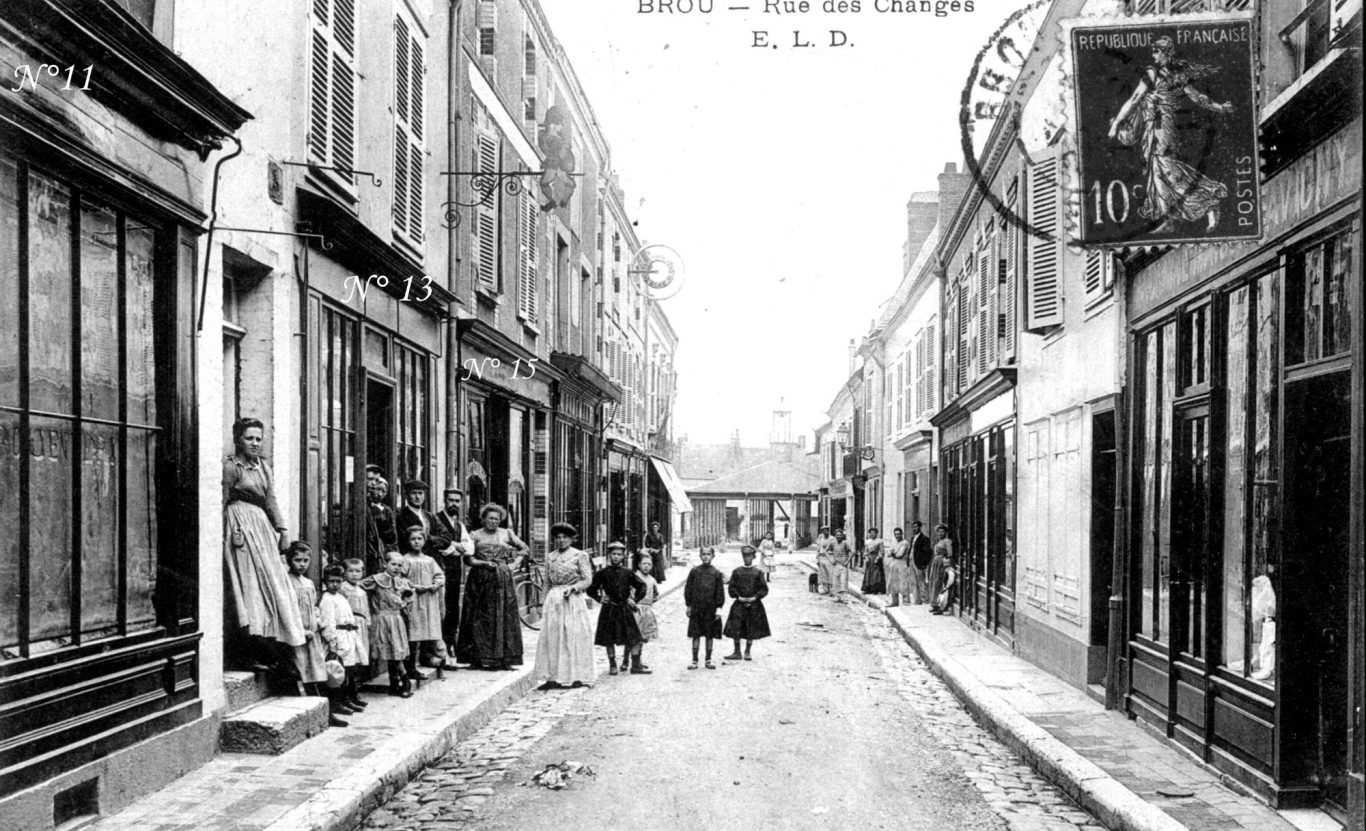 Rue des Changes 28160 Brou Eure et Loir - 28 (28160) - vers 1910