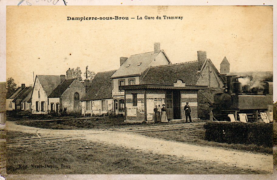 Gare du tramway de Dampierre-sous-Brou Gare du tramway de Dampierre-sous-Brou